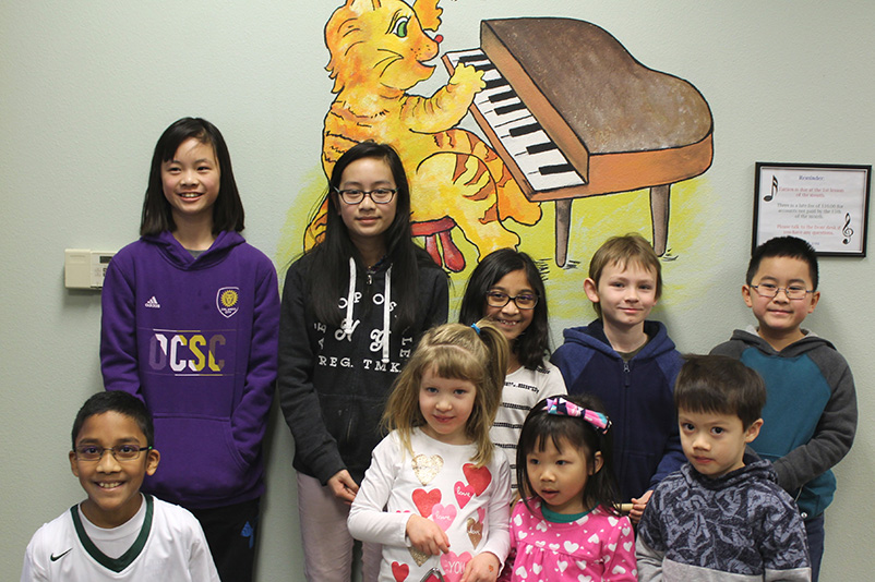 Music students at Harmony Road